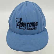 Lightning Baseball Hat - Richardson Pulse PTS 20 FlexFit Large/X-Large Cap VGUC