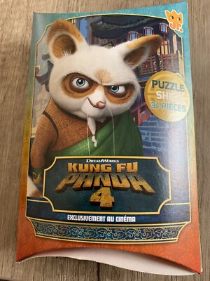 PUZZLE Kung Fu Panda 4 31 Teile SHIFU by Burger King