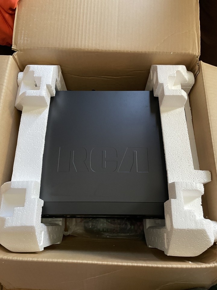 Vintage NEW! RCA VRD120HF Double Deck VCR + VHSHQ Dubbing Commercial