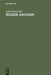 Roger Ascham | Buch | 9783111131160