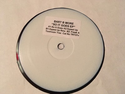 Bart B More - So It Goes EP (12'' EP, MIT LBL, STI)