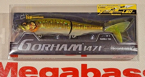 WOW! Megabass GORHAM 147F "GHOST CHART BACK" FREE SHIP
