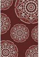 Hampton Bay Coastal Medallion Red Indoor And Outdoor Area Rug Living Room Decor Hampton Bay Coastal Medallion Red Indoor And Outdoor Area Rug Living Room Decor