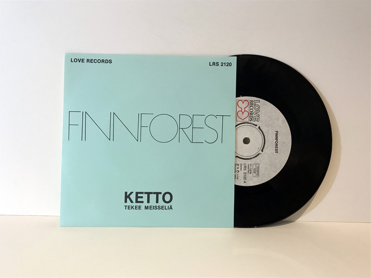 Finnforest – Ketto / Tekee Meisseliä (7″) | EX/VG+ | Love Records