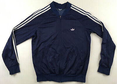 Adidas ATP 1980s tennis glossy track top jacket navy blue Adidas ATP 1980s tennis glossy track top jacket navy blue