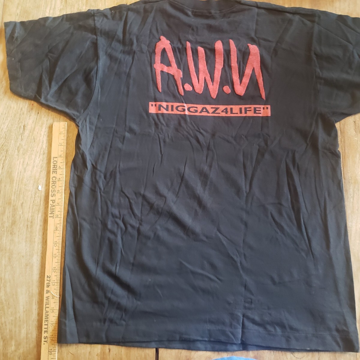N.W.A NIGGAZ4LIFE 90sヴィンテージTシャツ USA | floridarooter.com