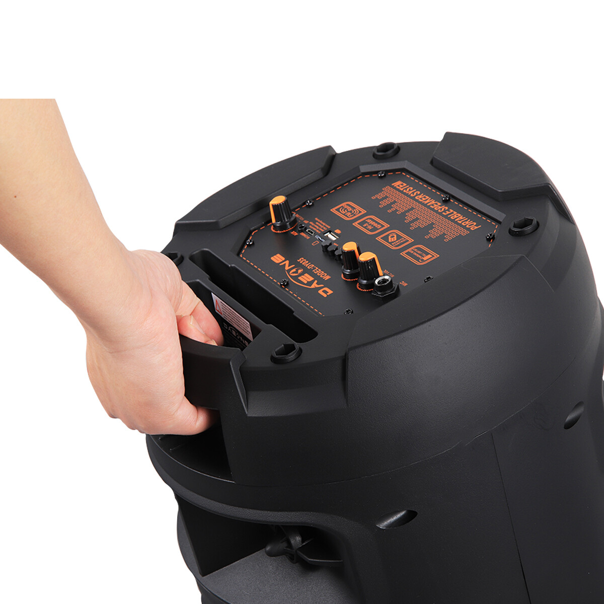 Massive 5000W Portable Bluetooth Speaker With Subwoofer, Mics & Heavy Bass