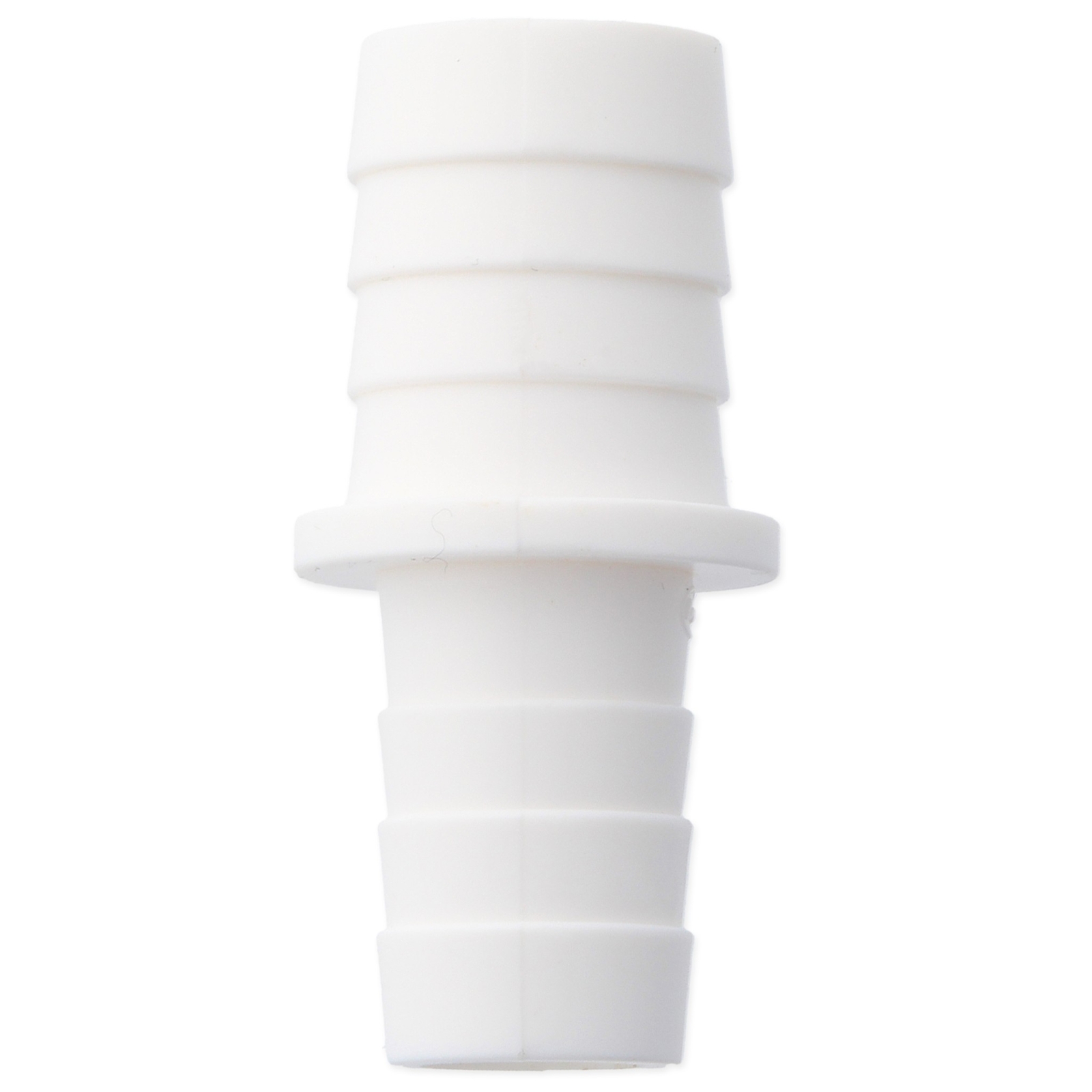 WASHING MACHINE OUTLET CONNECTOR 17mm x 22mm White Plastic Drain Hose