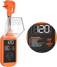 RV Surge Protector 30 Amp - 10000 Joules LED Display RV Surge Power Guard 