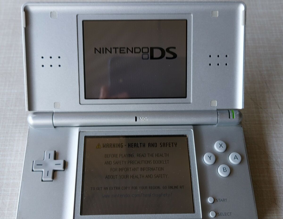 🎮 Nintendo DS Lite Game Console Glossy Silver | eBay