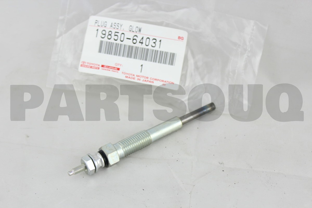 1985064031 Genuine Toyota PLUG ASSY, GLOW 19850-64031 | eBay
