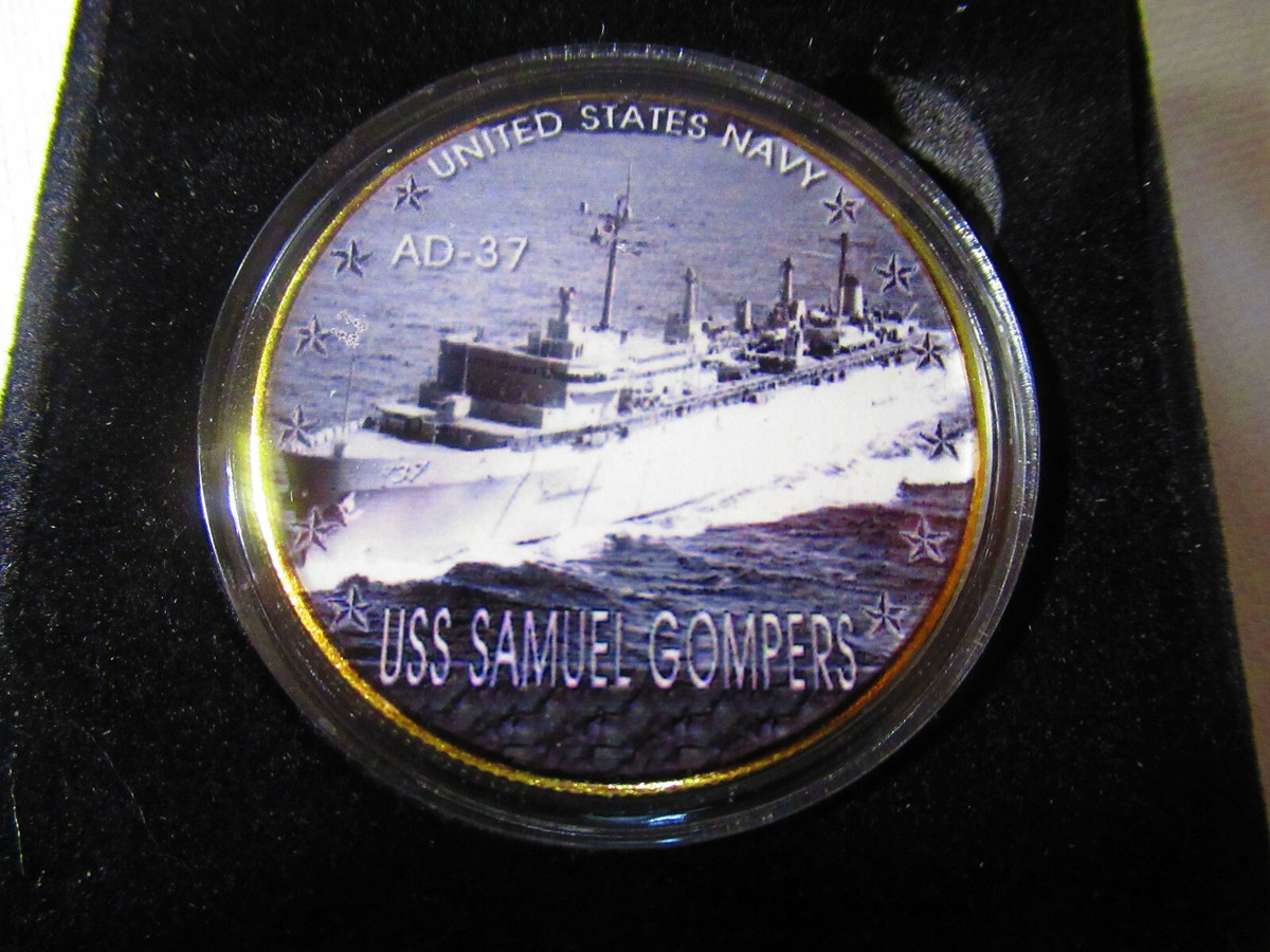 USS Samuel Gompers AD-37 Custom Personalzed 8.5 X 11 Prnt of - Etsy