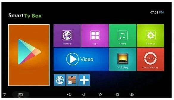 SeekEdge Android Mini TV Box 64Bit Amlogix 2GB Ram16 ROM - Image 2 of 2