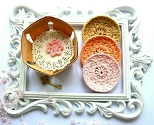 6 Eco-Friendly Face Pads Reusable Soft Handmade Crochet Makeup Remover Cleansing