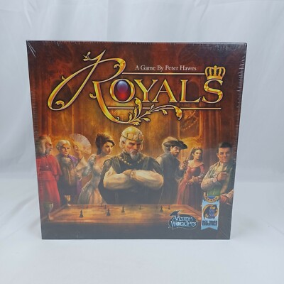 Royals Board Game 2016 Arcane Wonders Kayal Games Peter Hawes Factory Sealed