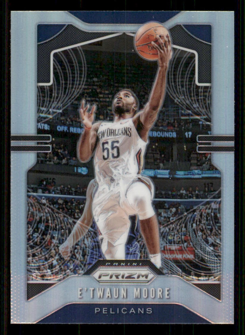 2019-20 Panini Prizm Prizms Silver #174 E'Twaun Moore