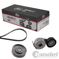 Gates Micro-V Kit KEILRIPPENRIEMEN-SATZ Passend FüR Audi A4 A5 Q5 Seat Exeo |