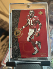 Upper Deck 1996 SP Premier Prospects Terrell Owens Rookie RC 49ers #7