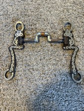Western But Horse Bit Correction Port 7-Cheek 5" No Makers Mark NICE QUALITY