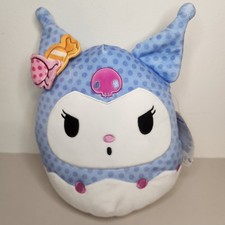 Kuromi Sanrio Squishmallows Halloween 2025 Candy Bow NWT 8" Hello Kitty Friends