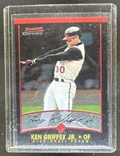 2001 Bowman Chrome Ken Griffey Jr. #107 Reds