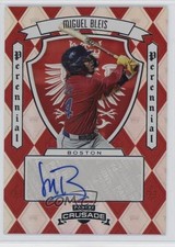 2025 Panini Crusade Perennial Prospect Signatures Miguel Bleis Auto 0rd2