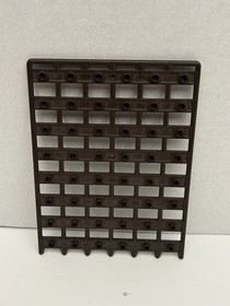 LEGO Door 1 x 12 x 16 Castle Gate Portcullis - # 11216 OLD DARK BROWN Set 75005