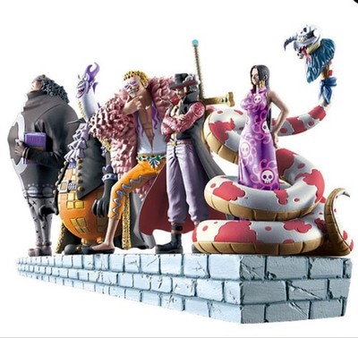 One Piece Log Box Marineford Arc Shichibukai Figures Set | eBay