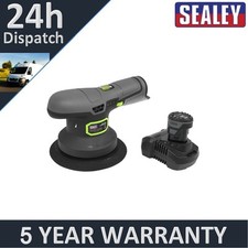 Image of Sealey SV10.8 Series 150mm Cordless Dual Action Sander/Polisher Kit 10.8V 2Ah