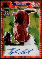 2021 Pro Set Metal - 1989 Pro Set Auto Crystal Red #PA-DS1 Dylan Smith F3