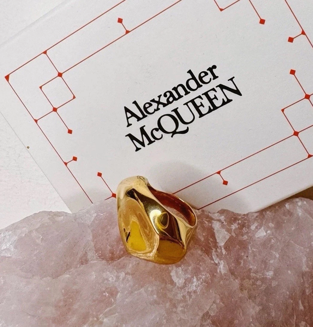 Alexander McQueen Gold Fashion Rings for sale | eBay