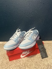 Size 8.5 - Nike Dunk Low Fleece Swoosh - Light Blue (FB1871-011) Buy Nike Dunk Low  main image 2