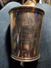 Mark J. Scearce St. Silver Keeneland Julep Trophy Won by Mississippi Mama 1964