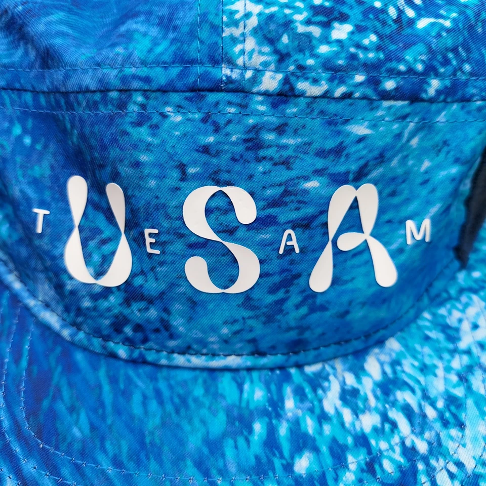 Nike Fly 5 Panel Sombrero EE. UU. Equipo Olímpico Parches Talla S/M Dri Fit Azul Correr Nuevo Foto 3 de 4