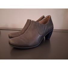ECCO Shape 75 Leather Shooties Tan Grey Ankle...