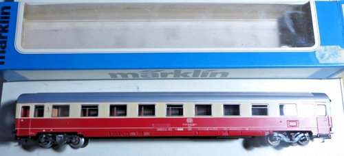 Vagón de tren rápido Märklin H0 4147 Avmz 1. Clase de DB en EMBALAJE ORIGINAL | Zustand: Neu