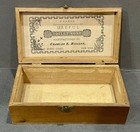 Antique 1890’s - 1900’s Charles S. Higgins Toilet Soap Wood Advertising Box — photo 1