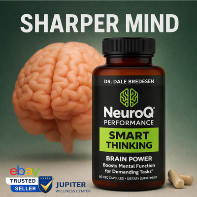 NeuroQ Perfomance Smart Thinking Brain Power Life Seasons, 60 Capsules  Exp 2028