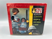1992 Pro Set Guiness Book of World Records (Factory Sealed)! Wax Box!