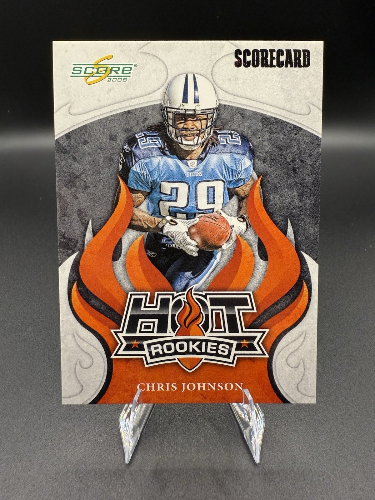 Chris Johnson Score Hot Rookies #HR3 Scorecard
