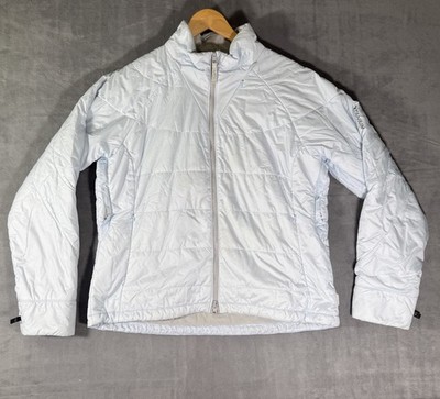 Columbia Titanium Jacket Womens XL Light Blue Interchange Waterproof