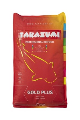 TAKAZUMI GOLD PLUS 4,5 mm Professionelles Koi Futter Fisch Farben Wachstum 10 kg