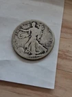 1917D Walking Liberty Half Dollar - Very Good Condition -