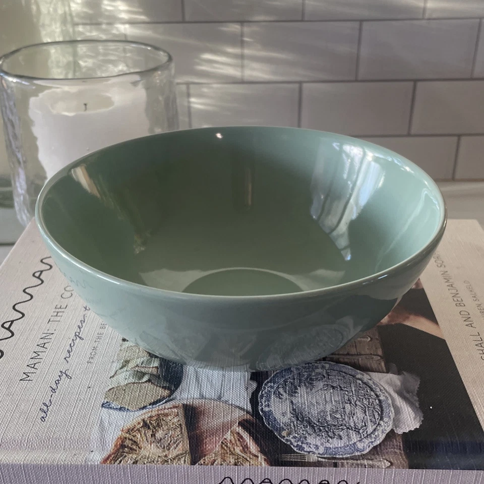 IKEA of Sweden FARGRIK Or Fargklar Light Green Coupe Cereal Bowl 15199 EUC - Image 3 of 4
