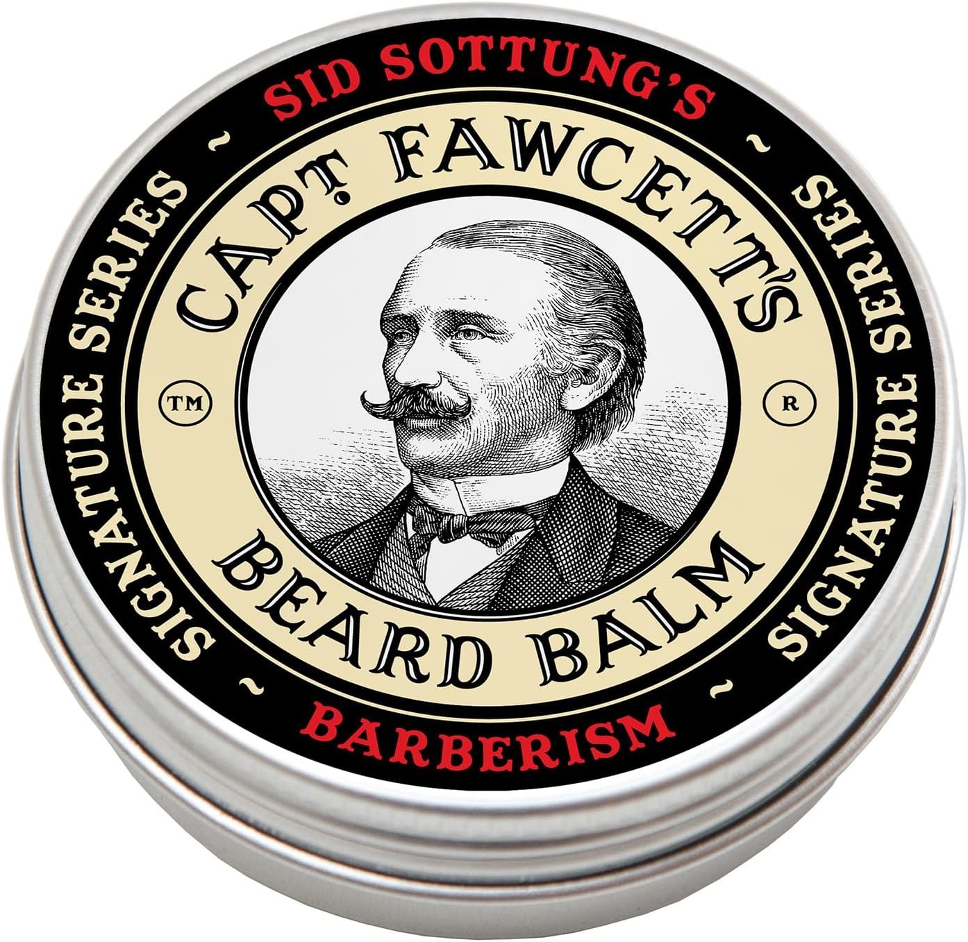 Captain Fawcett Barberism Beard Balm 60ml – Classic Barbershop Beard Balm for