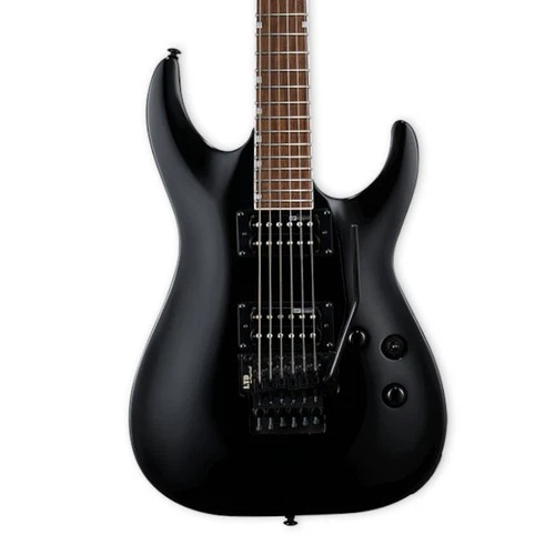 ESP LTD MH-200 Electric Guitar, Roasted Jatoba Fingerboard, Black