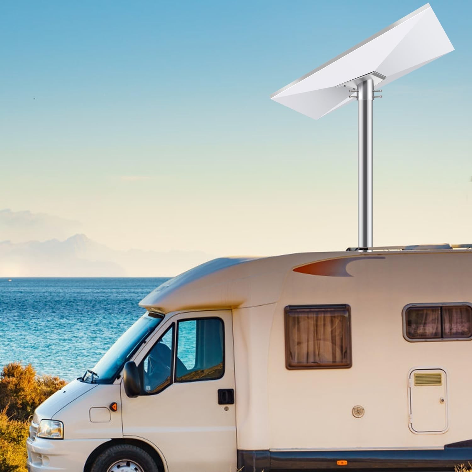 Heavy Duty Starlink Gen 3 Pipe Adapter, Starlink V4 Pole Adapter Mount,Star Link