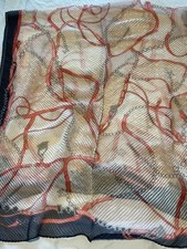 VINTAGE SCARF 34" X 70" RECTANGULAR