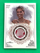 2019 TOPPS Allen Ginter  Relic / Patch . DANIELLE COLBY . AMERICAN PICKER STARA