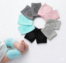 5 Pair Baby Knee Pads Anti Slip Crawling Protectors Toddler Leg Elbow Safety Pad